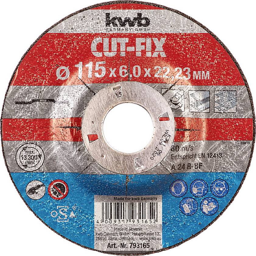 Cut-Fix Schrupp Meta. 115x6x22