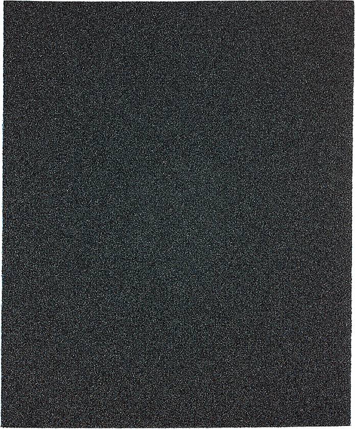 A dark, textured rectangle resembling sandpaper fills the image. No additional details are discernible.