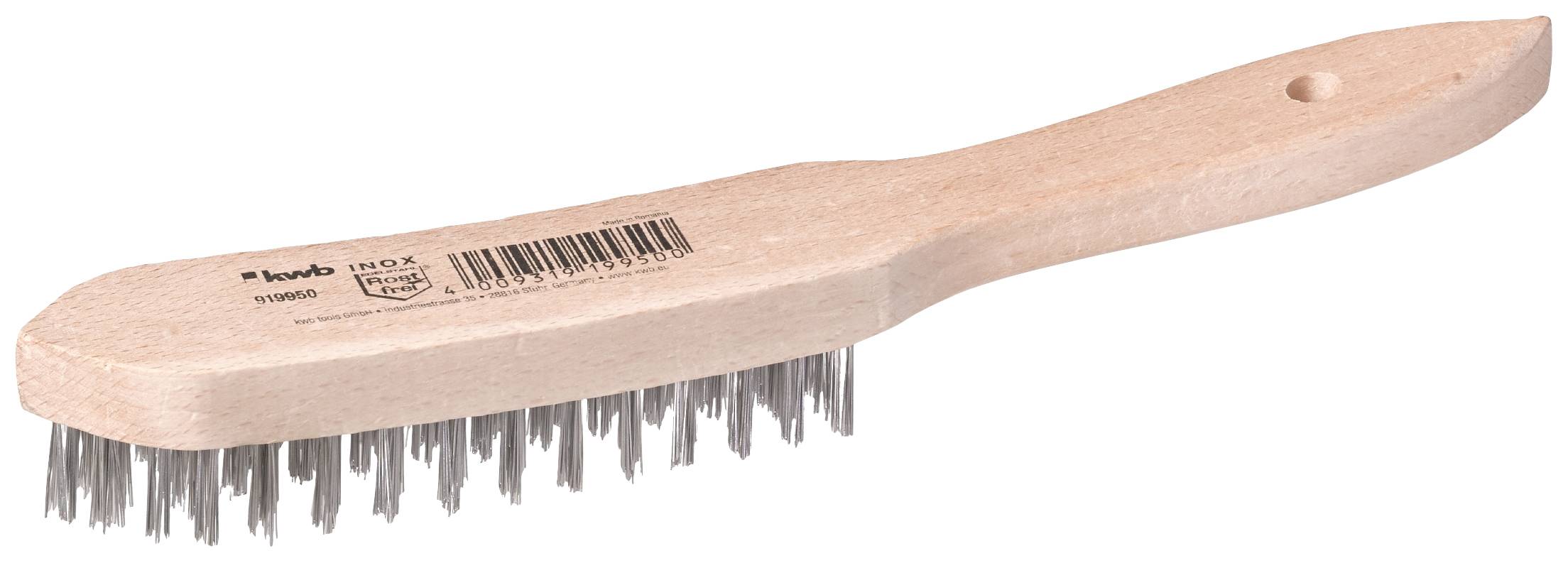 Handdrahtbürsten Rostfr 4-Rhg
