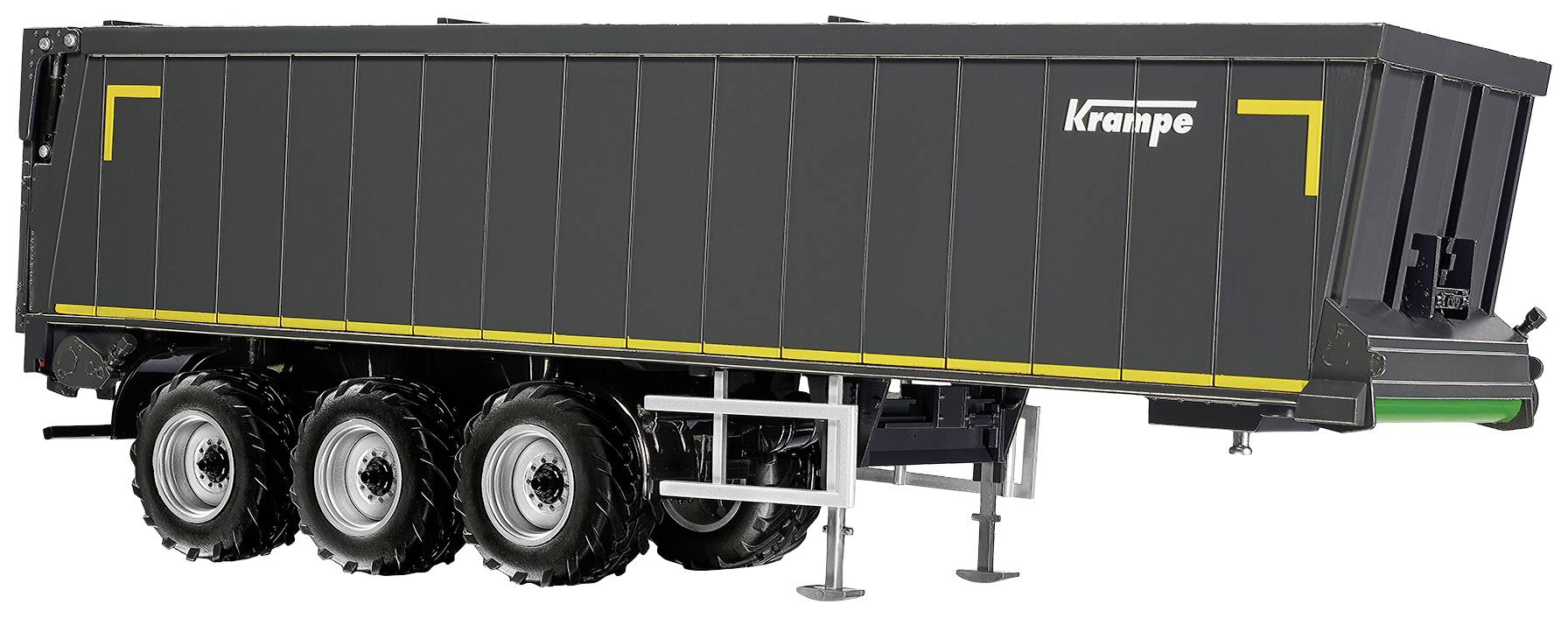 Wiking 0776 58 Gauge 1 Trailer Krampe rollover carriage SB II 30/1070, gray