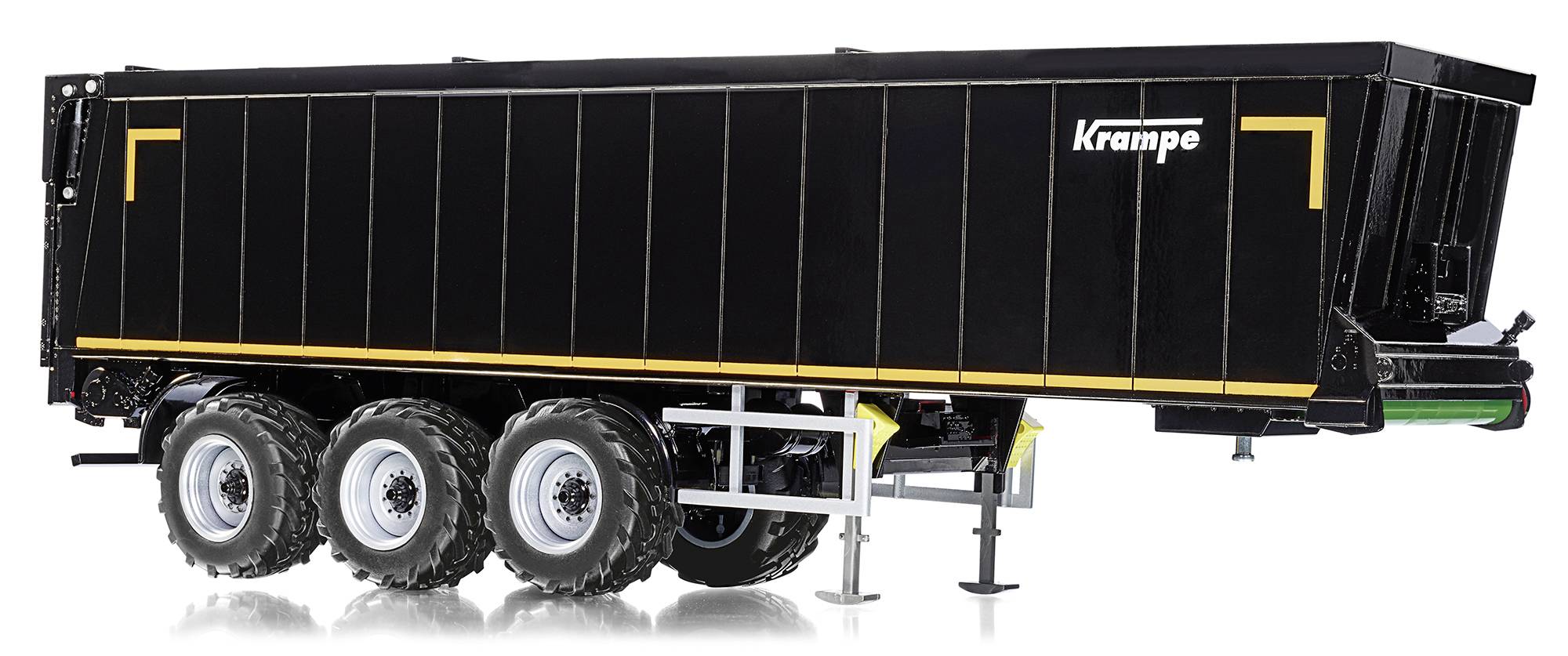 Wiking 0776 59 Gauge 1 Trailer Krampe rollover carriage SB II 30/1070, black