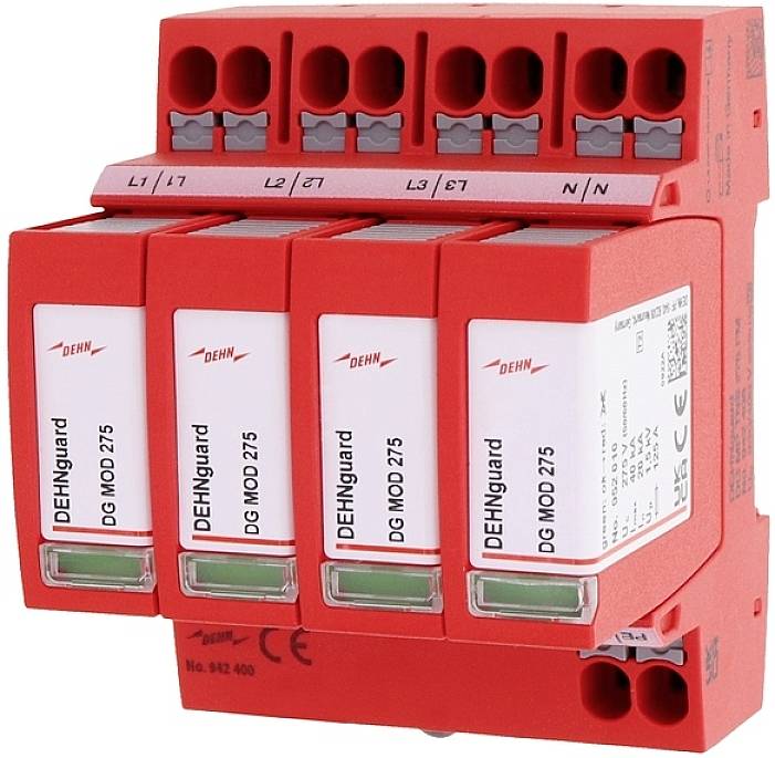 DEHN 942400 DG MP TNS 275 Surge arrester Surge protection for: Switchboards 20 kA 1 pc(s)