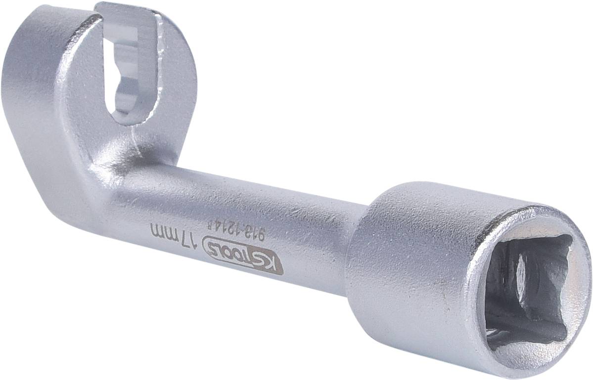 KS Tools 913.1214 1/2" Open ring socket wrench, 17 mm
