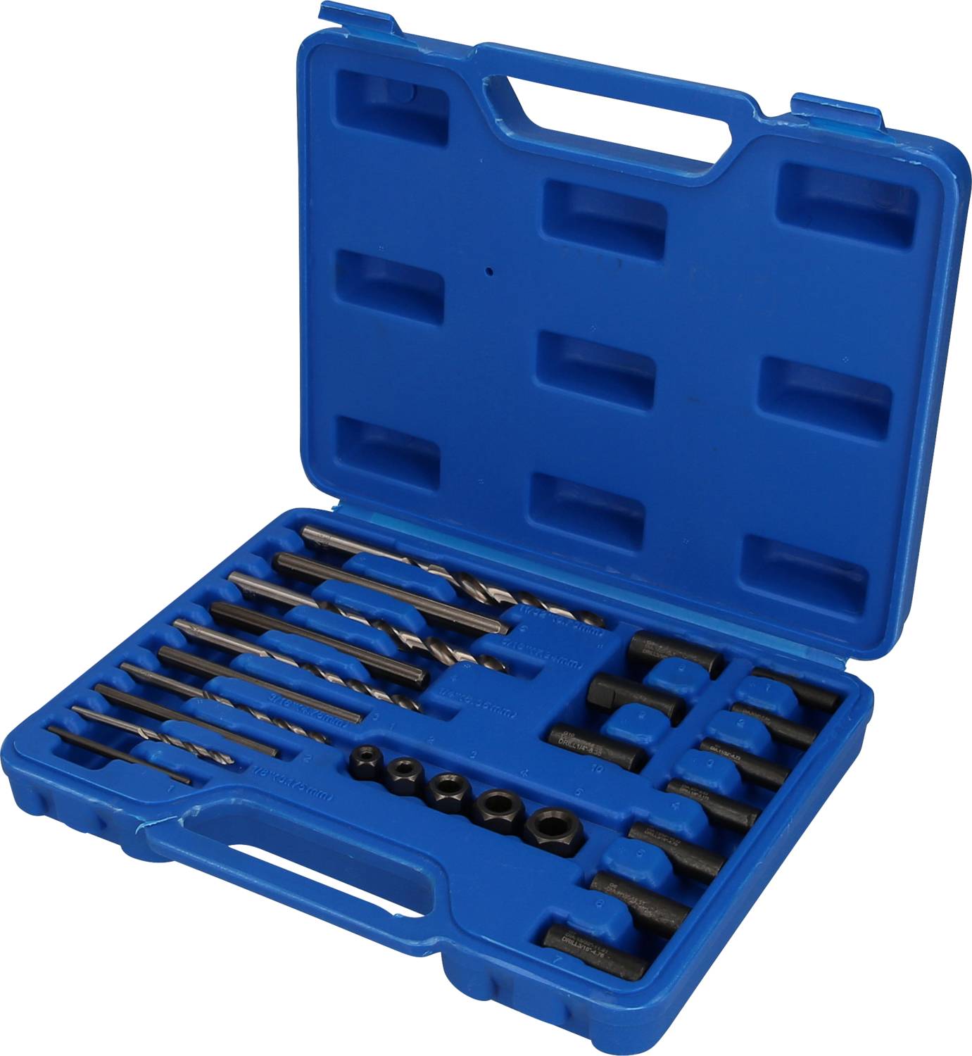 Brilliant Tools BT541900 HSS screw extractor set, 25-piece