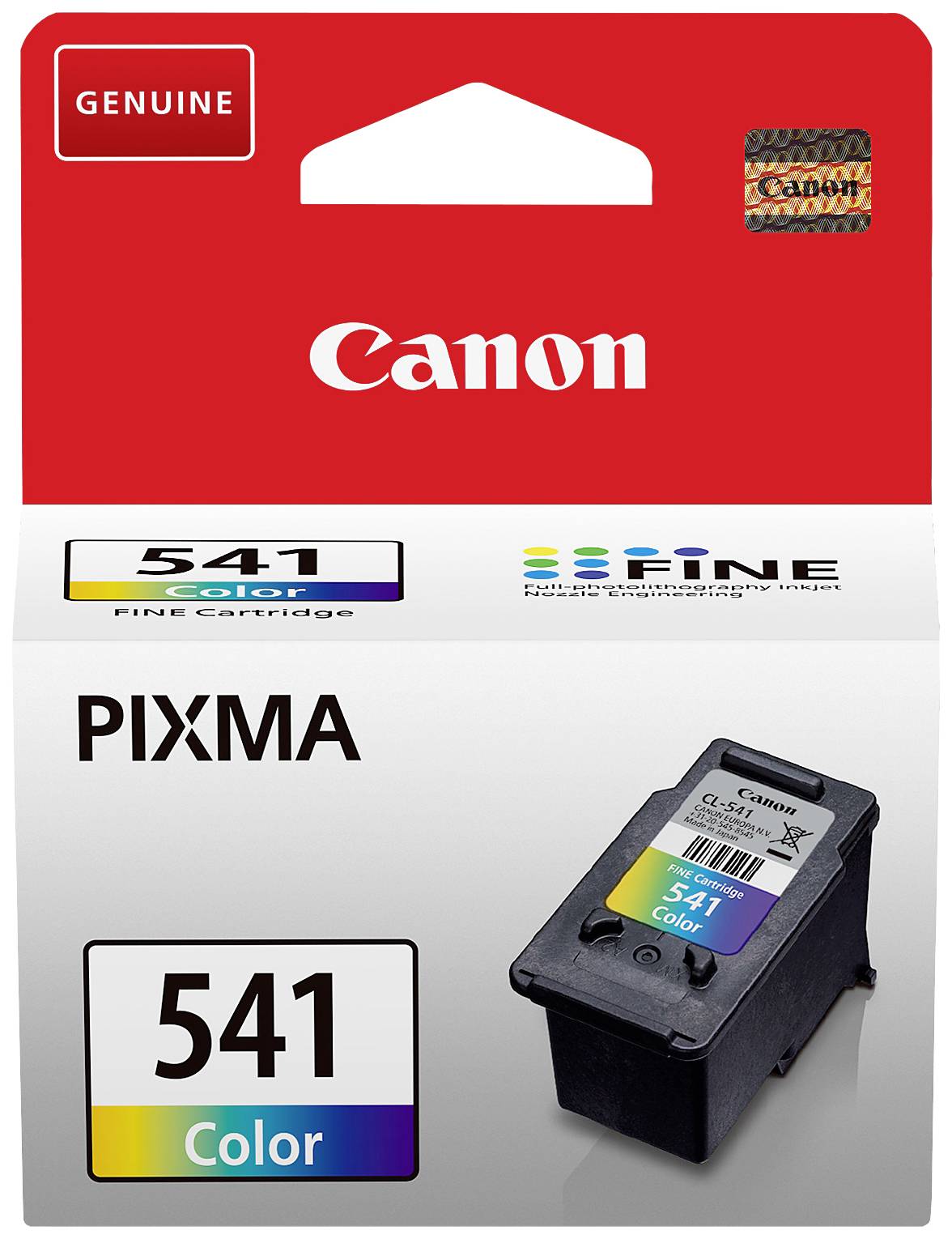 Canon Ink cartridge CL-541 Original Pack of 3 Cyan, Magenta, Yellow 5227B001