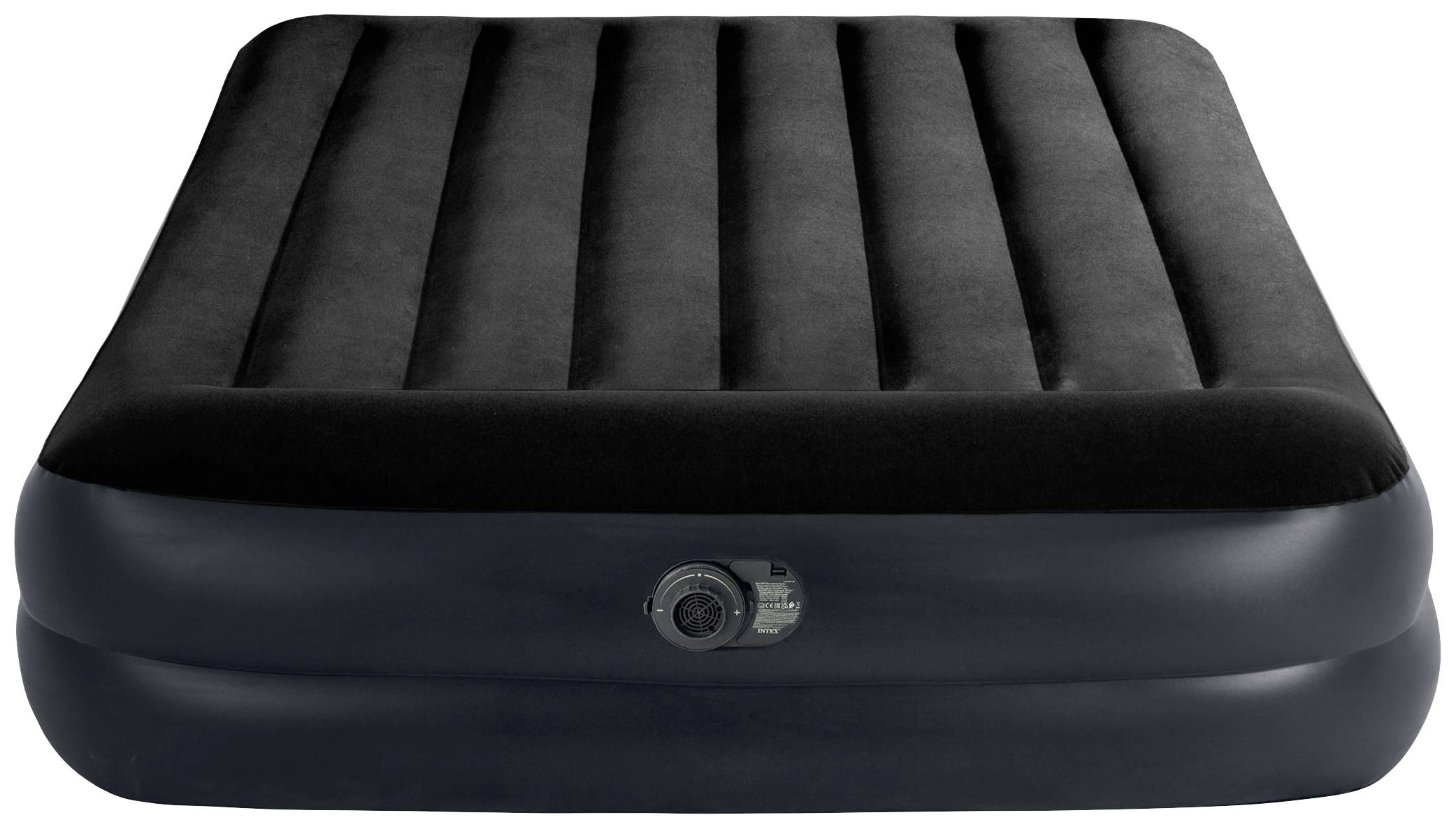Intex 64124ND DuraBeam PillowRestRaised Airbed (L x W x H) 203 x 152 x 42 cm Black