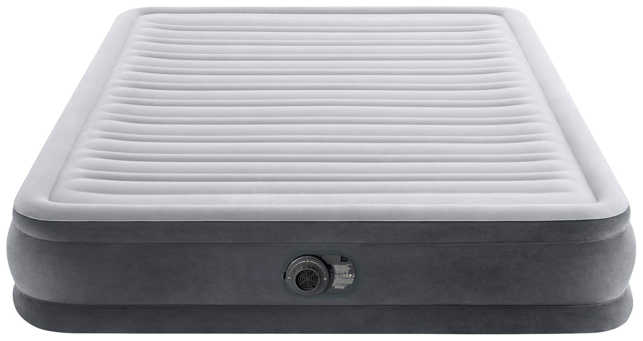 Intex 67770ND DuraBeam ComfortPlushMidRise Airbed (L x W x H) 203 x 152 x 33 cm Grey