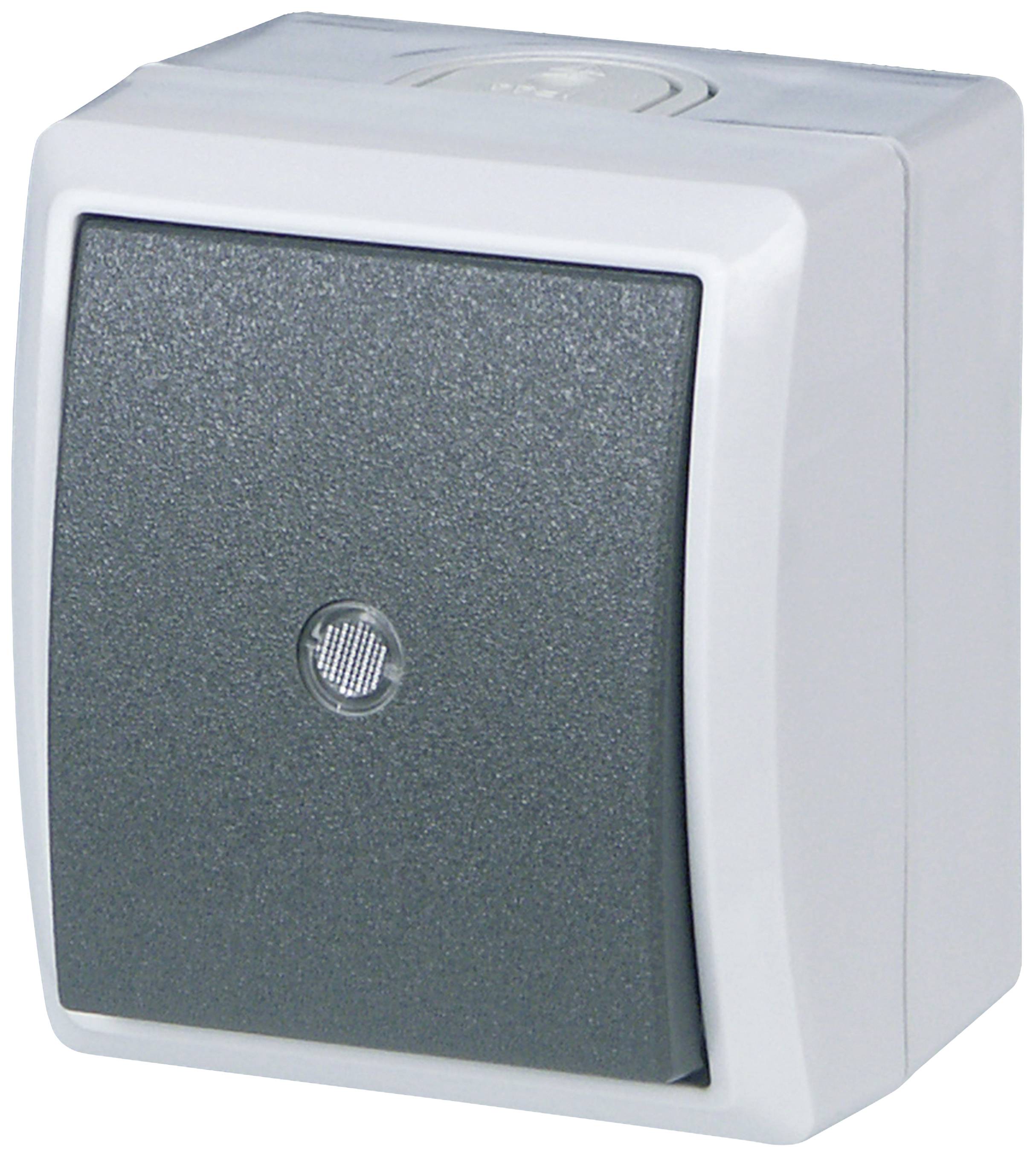 REV Complete Toggle switch AquaForm Light grey 0511641777 1 pc(s)