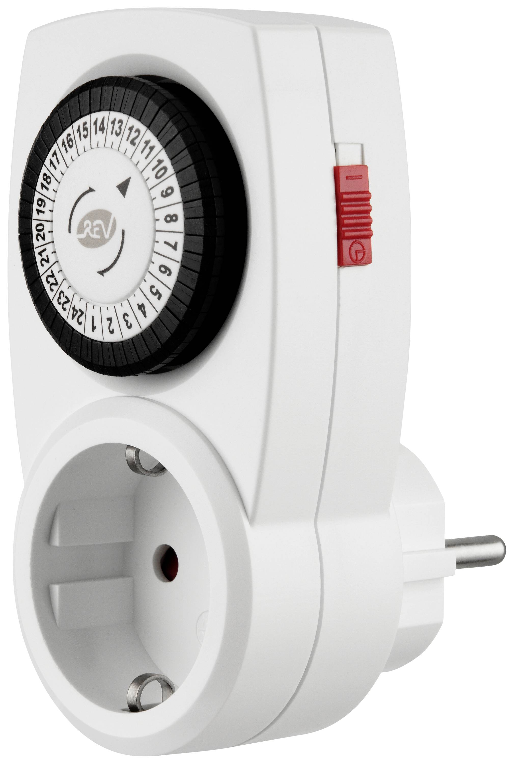 REV 0025200103 Timer analogue 24h mode 3680 W Programmable ON/OFF settings