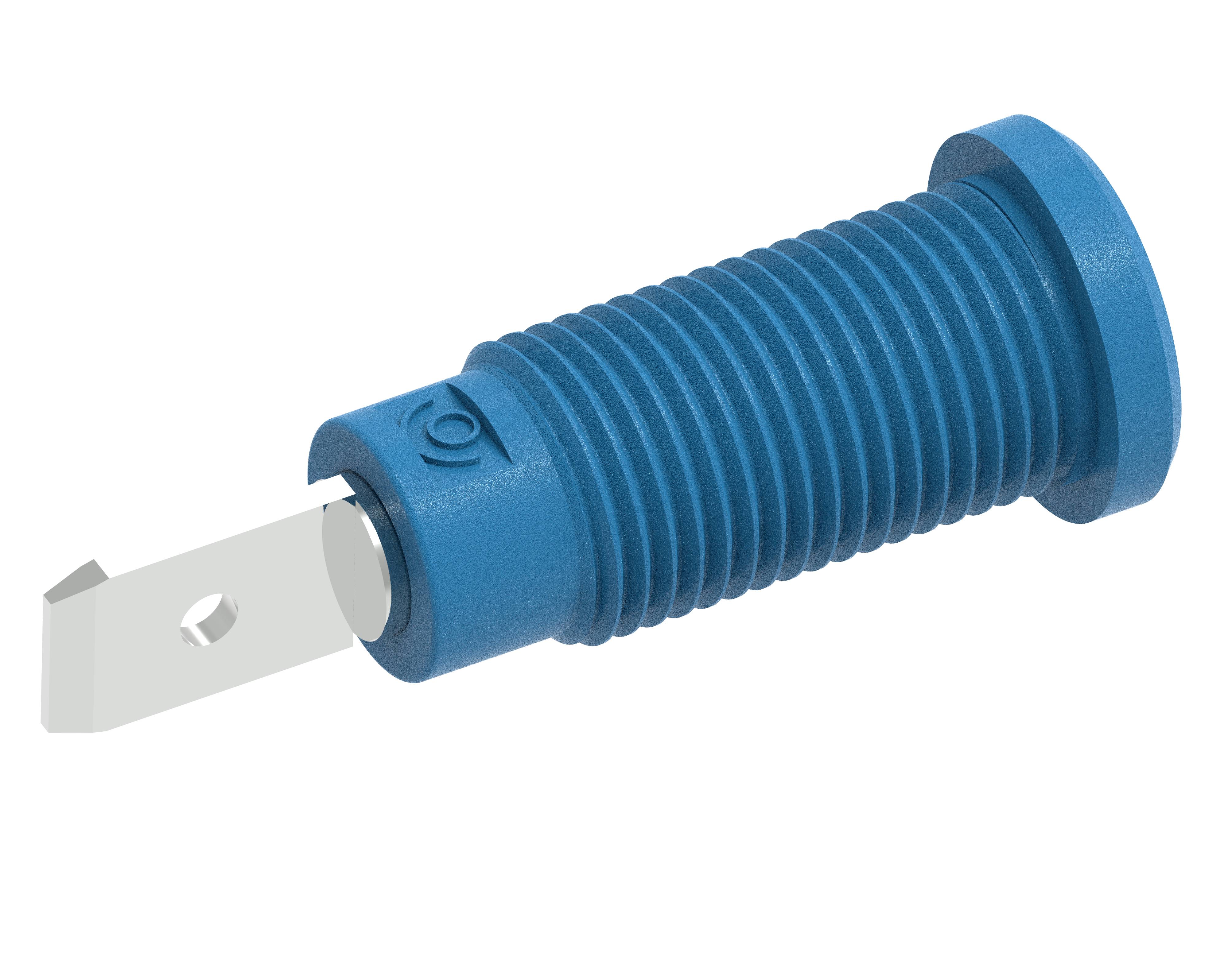 Electro PJP 228-2-I-CD1-Bl Safety socket Blue