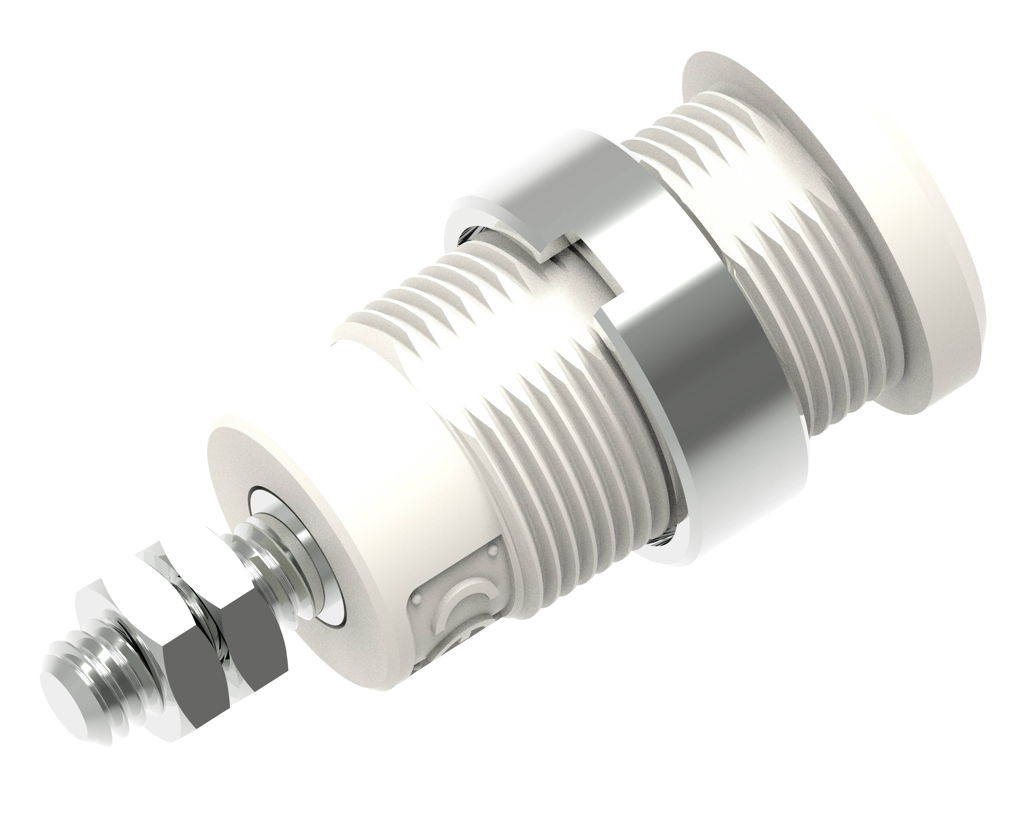 Electro PJP 3265-C-CD1-BC Safety jack socket White