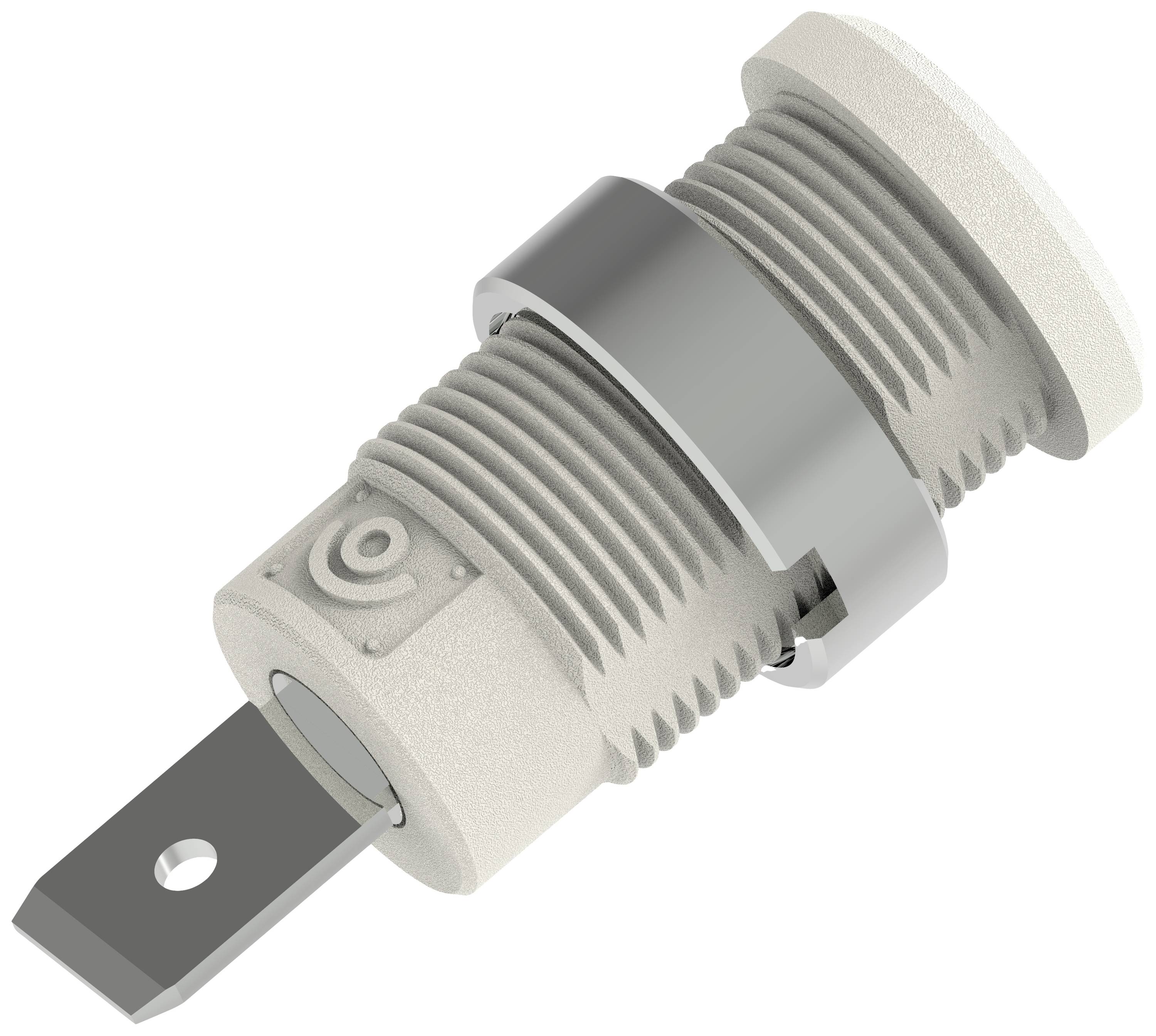 Electro PJP 3266-C-CD1-BC Safety jack socket Pin diameter: 4 mm White