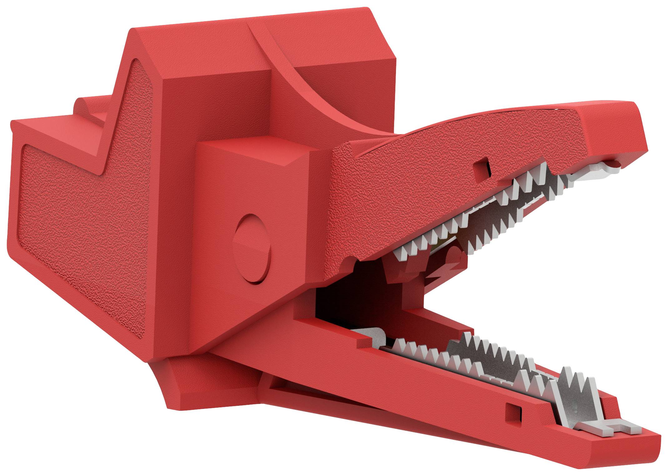 Electro PJP 5004/LM-IEC-CD1-R Alligator clip Red Max. clamping range: 13 mm Length: 91 mm 1 pc(s)