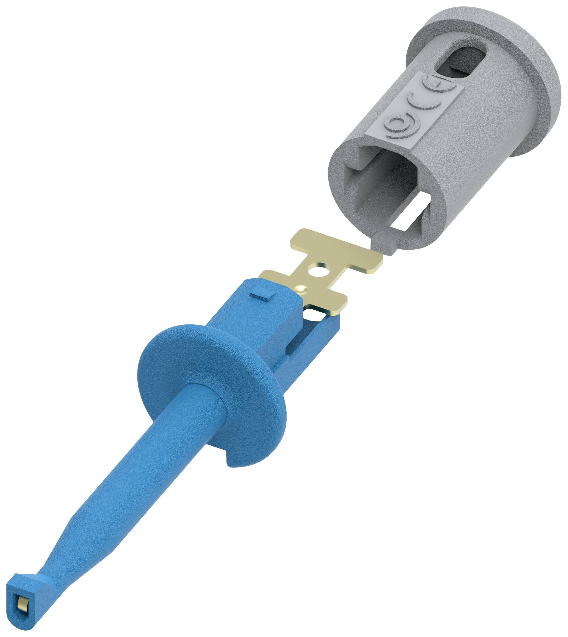 Electro PJP 6012-PRO-CD1-BL Test probe Blue