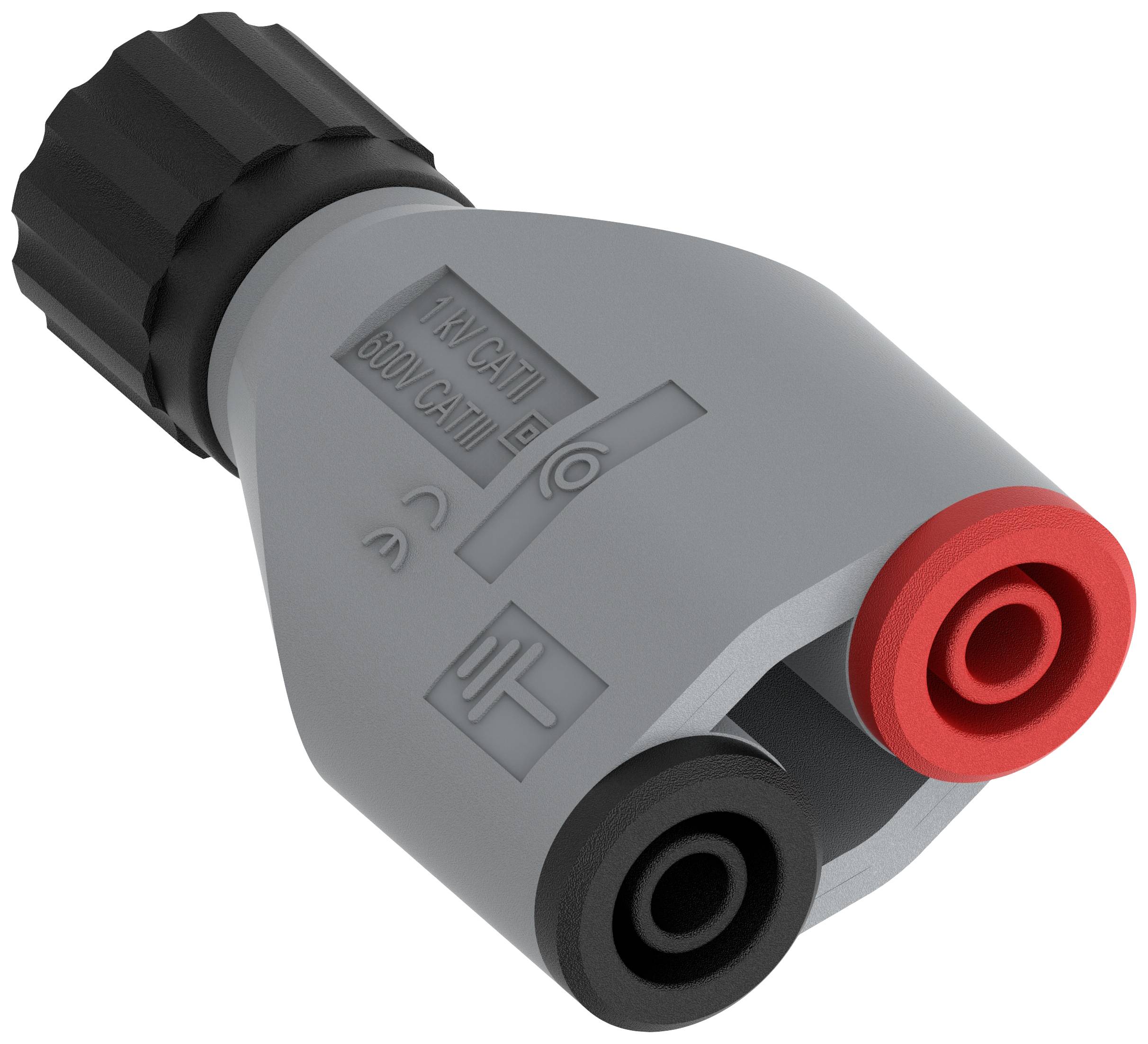 Electro PJP 7043-IEC-CD1 Test lead adapter BNC plug - 4 mm socket