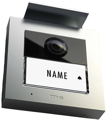 m-e modern-electronics VS-21 S Vistasmart Video door intercom LAN, Wi-Fi Outdoor panel Silver