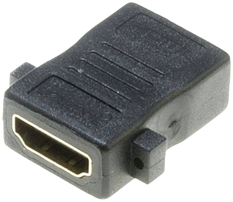 Lyndahl LKPA008 HDMI Adapter [1x HDMI socket - 1x HDMI socket] Black gold plated connectors