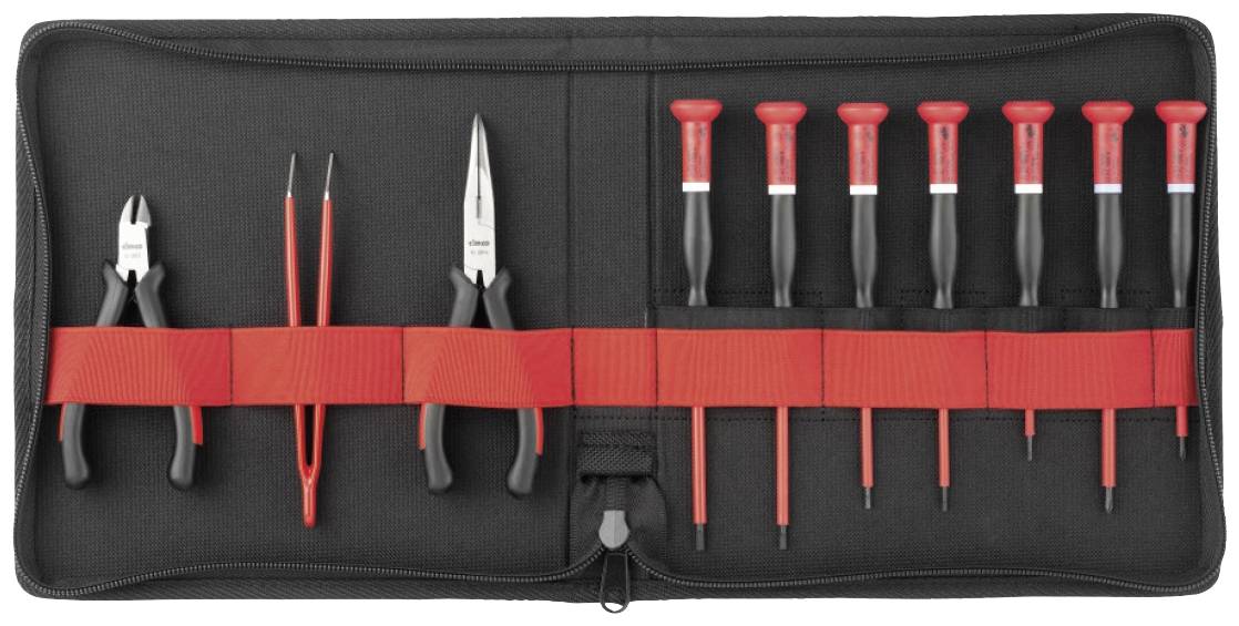 Cimco 104044 104044 Tool kit Precision engineer Bag 10-piece
