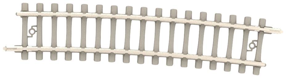T14516 N Minitrix Concrete sleeper, Bent 7.5 ° 10 pc(s)