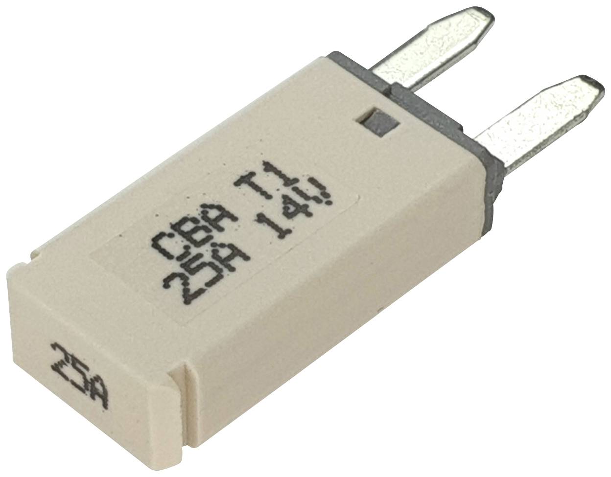 Hansor CBA1-2514 Standard mini blade-type fuse circuit breaker 25 A White 1 pc(s)