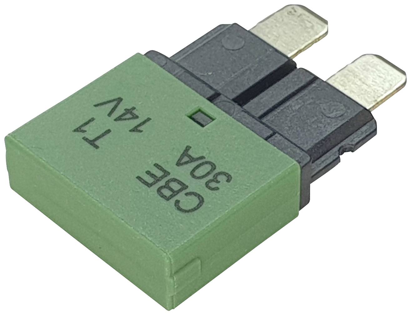 Hansor CBE1-3014 Standard mini blade-type fuse circuit breaker 30 A Green 1 pc(s)