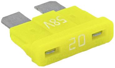 Hansor ATP-M20 Car standard blade-type fuse 20 A Yellow