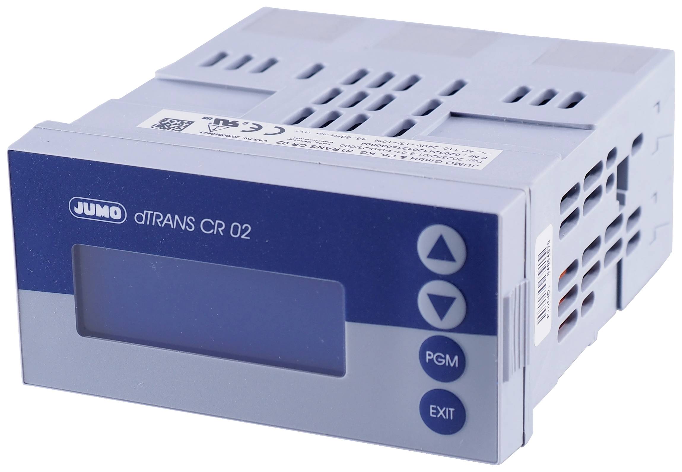 Jumo Conductivity, TDS, resistance measuring transducer/controller 00550843