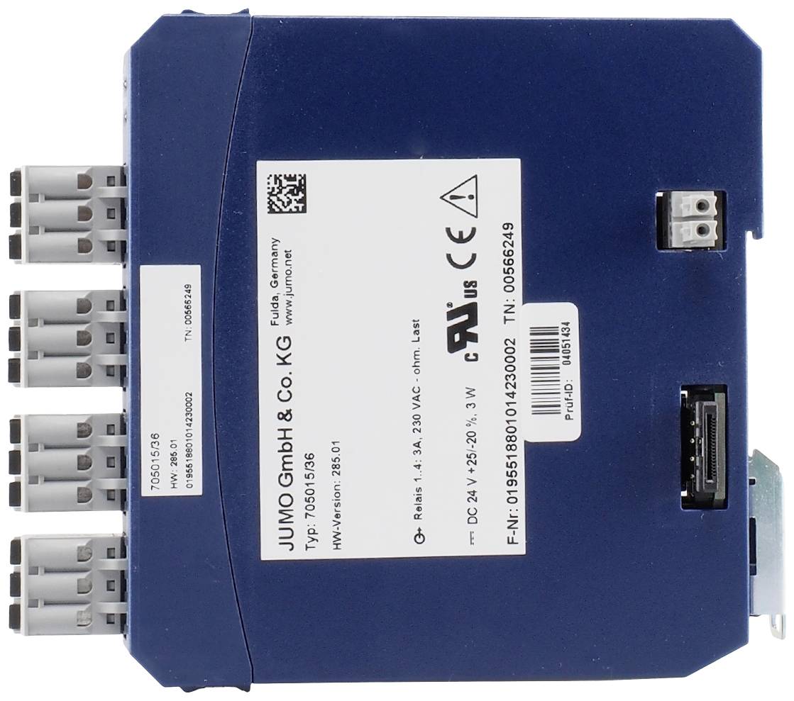 Relay module 4-channel Jumo 00566249 1 pc(s)