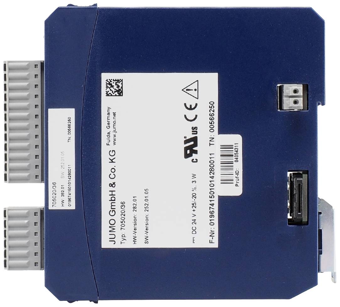 Analogue input module 4-channel Jumo 00566250 1 pc(s)