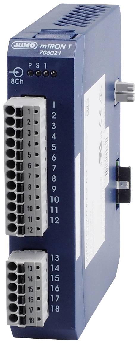 8-channel analogue input module Jumo 00566251 1 pc(s)