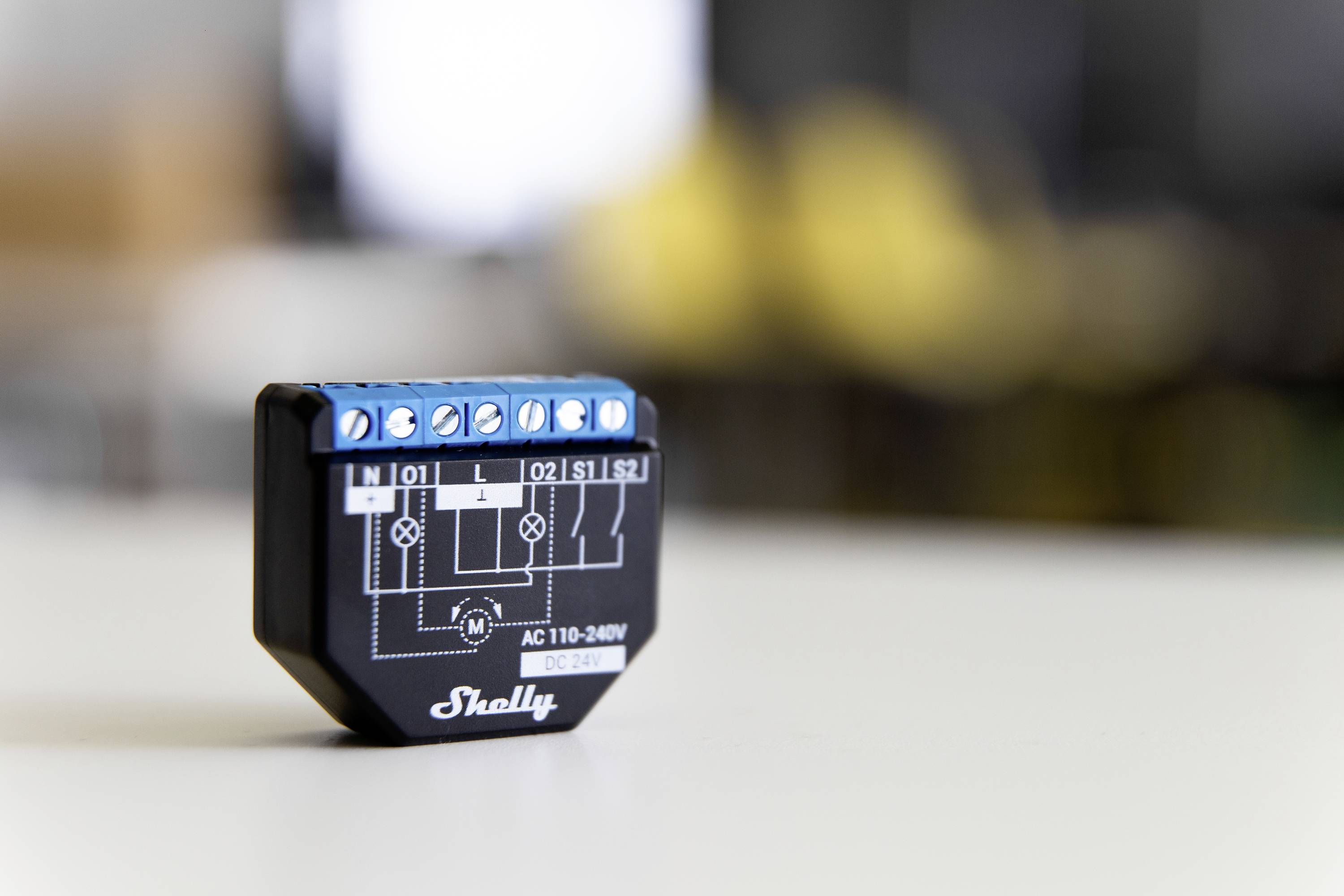 Shelly Plus 2PM Actuator Wi-Fi, Bluetooth