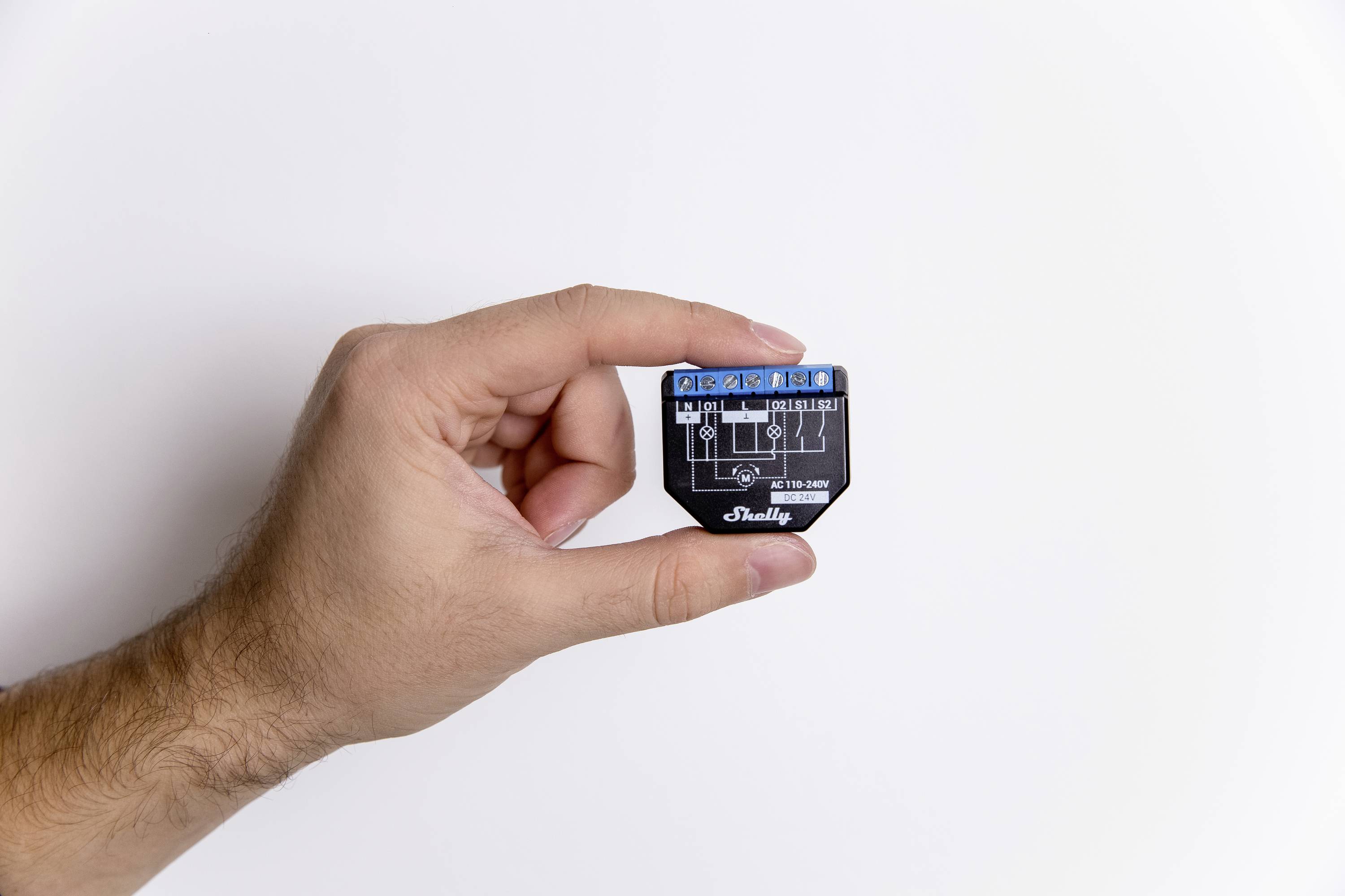 Shelly Plus 2PM Actuator Wi-Fi, Bluetooth