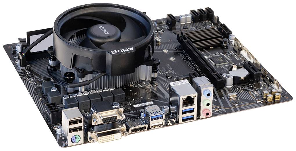 Renkforce PC tuning kit AMD Ryzen 3 4100 4 GHz 8 GB DDR4 RAM Micro-ATX