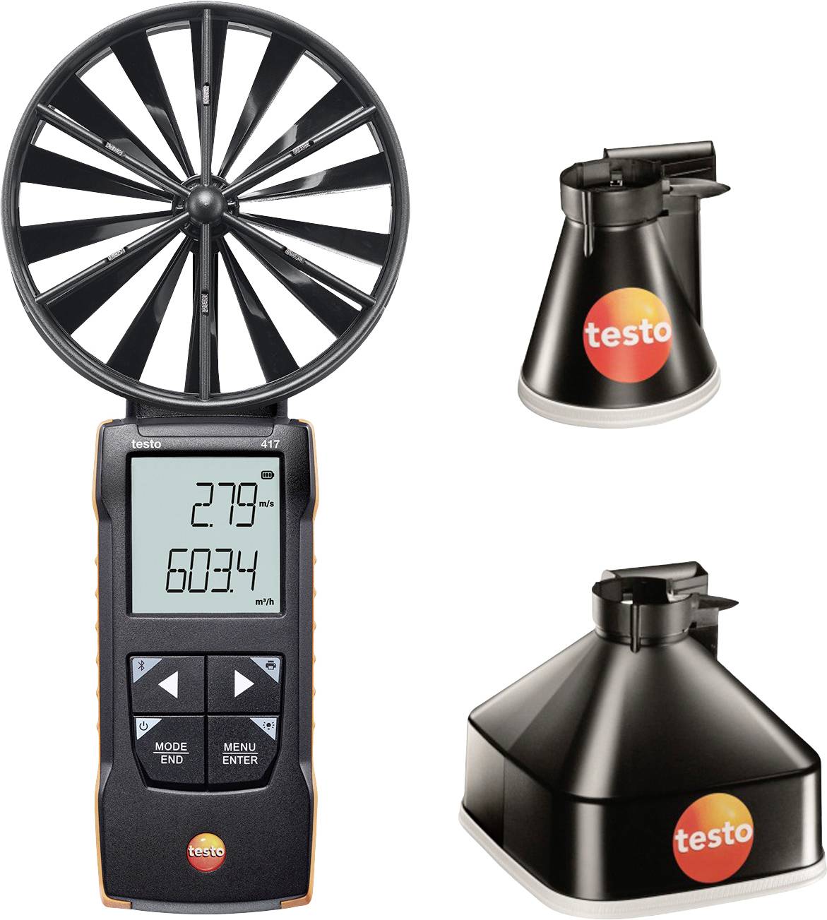 testo 417-1 Anemometer 0.3 up to 20 m/s