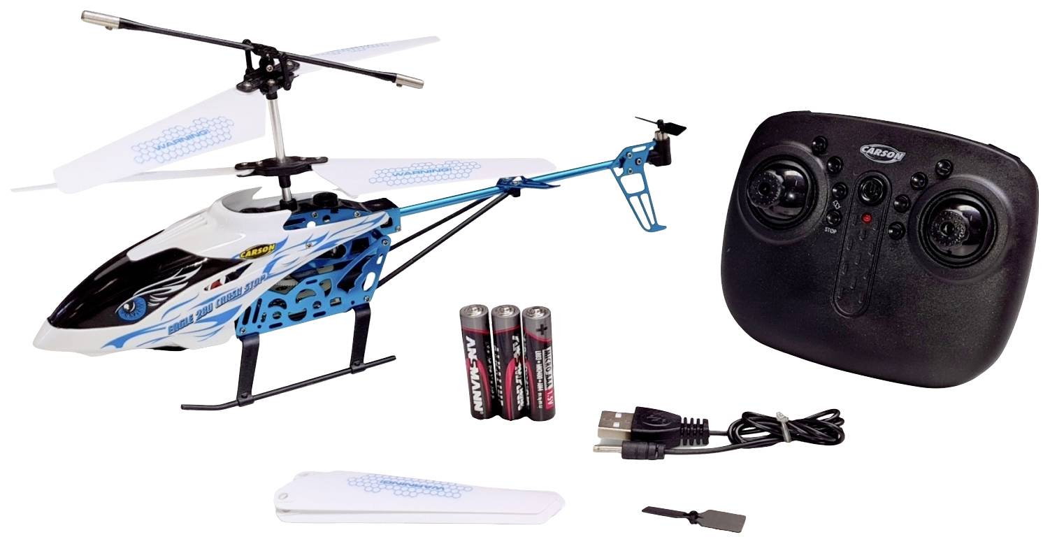 Carson Modellsport Eagle 280 Crash Stop 2.4G 100% RTF RC model helicopter for beginners RtF