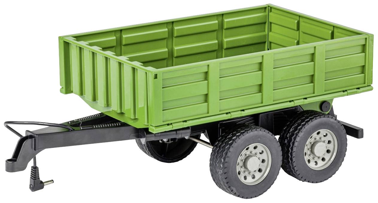 Carson Modellsport 1:16 Anhänger für RC Traktor grün 1:16 Trailer