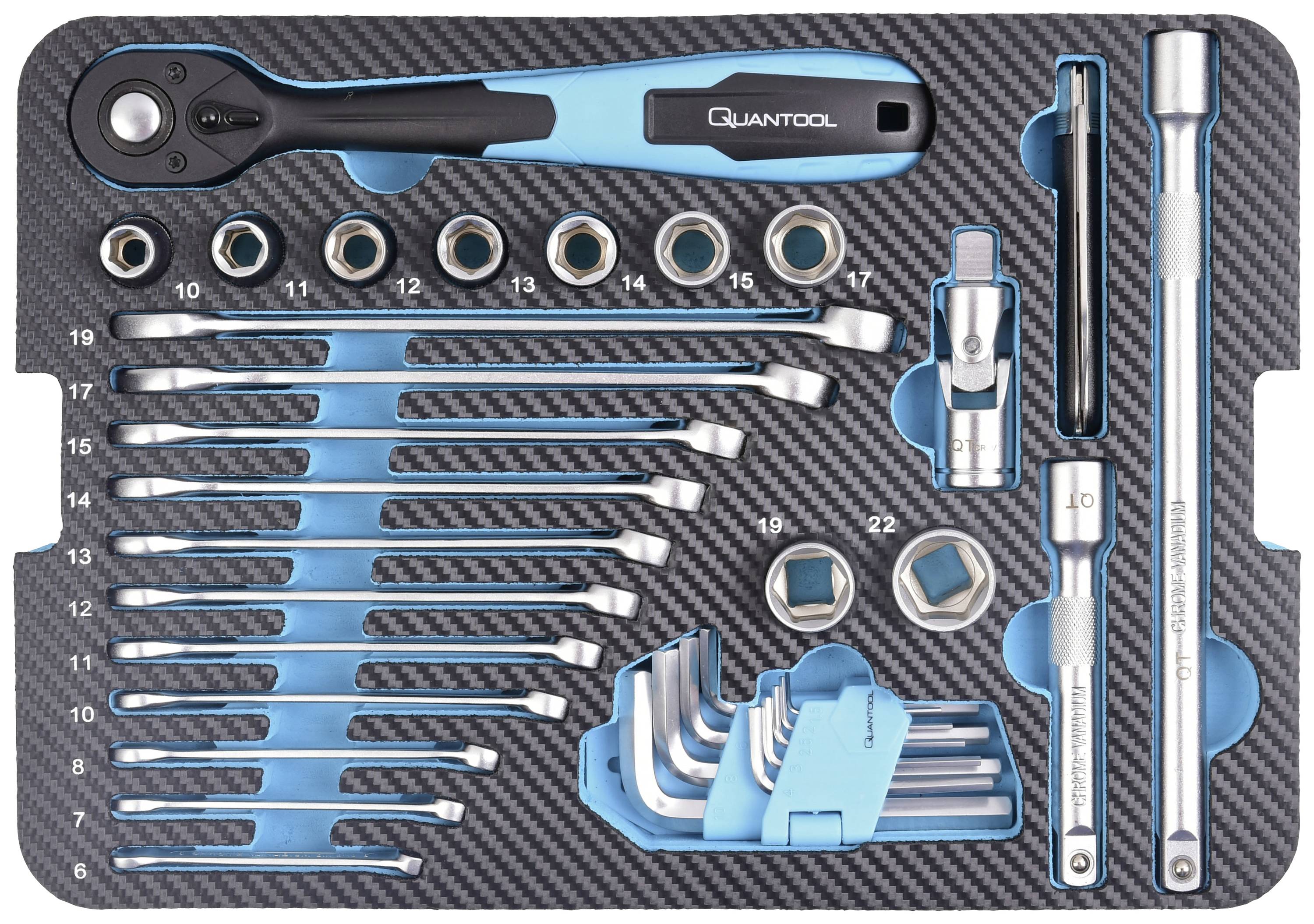 Brüder Mannesmann QUANTOOL - Maritime Edition Q25150 Tool kit 48-piece