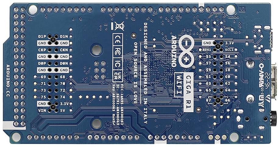 Arduino ABX00063 Giga R1 Wifi