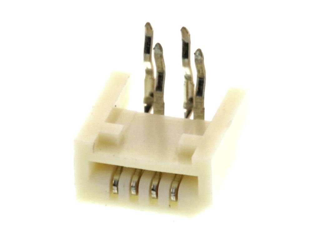 Molex FFC/FPC connector Total number of pins 4 Contact spacing: 1.00 mm 528070410 Tray