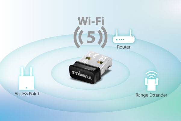 EDIMAX EW-7811ULC Wi-Fi adapter USB A (USB 2.0)