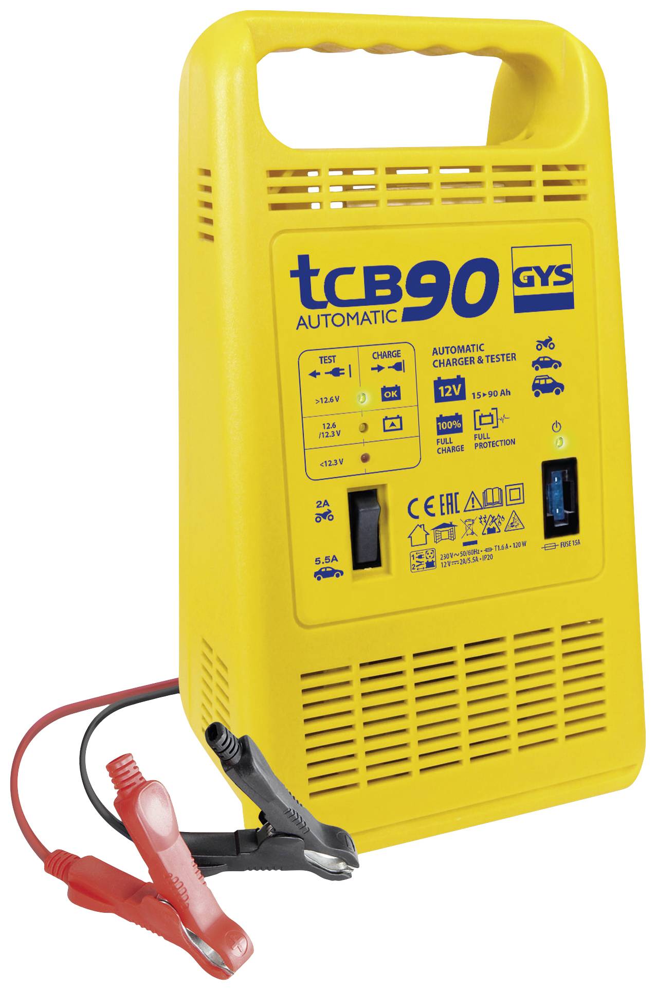 GYS TCB 90 023260 Charger 12 V 8 A