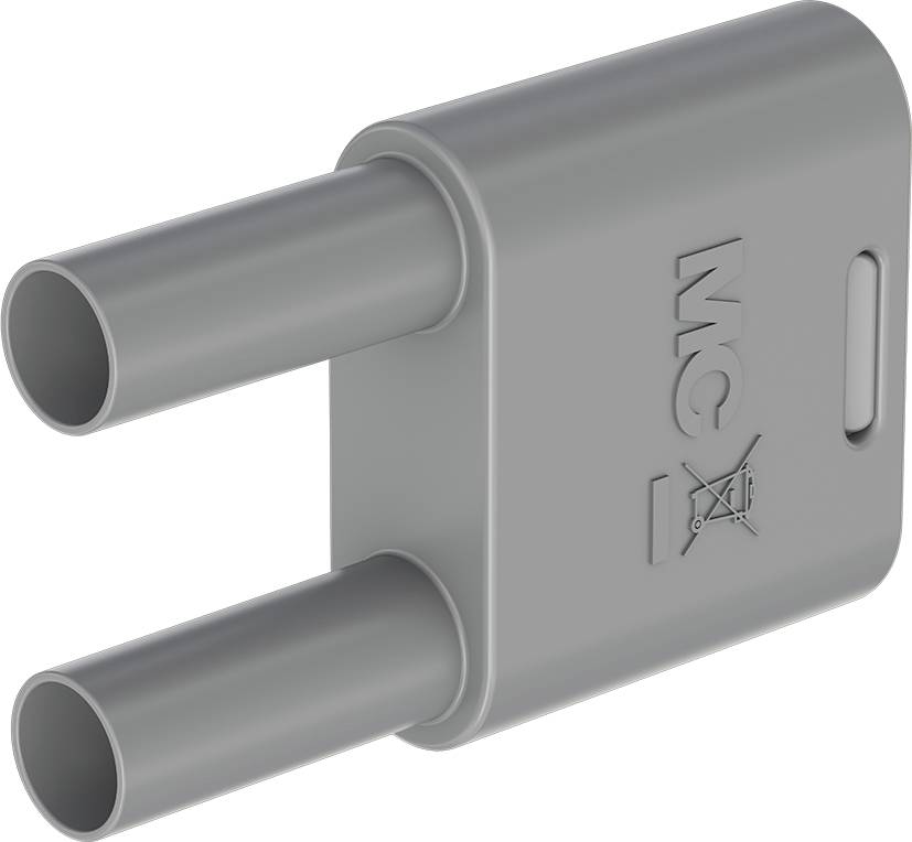 Stäubli SKS2-4N-19 Connector Grey Pin diameter: 4 mm Dot pitch: 19 mm 1 pc(s)