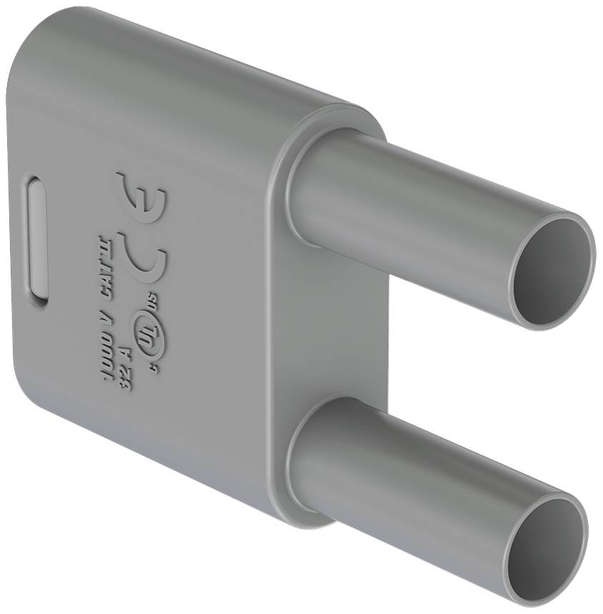 Stäubli SKS2-4N-19 Connector Grey Pin diameter: 4 mm Dot pitch: 19 mm 1 pc(s)