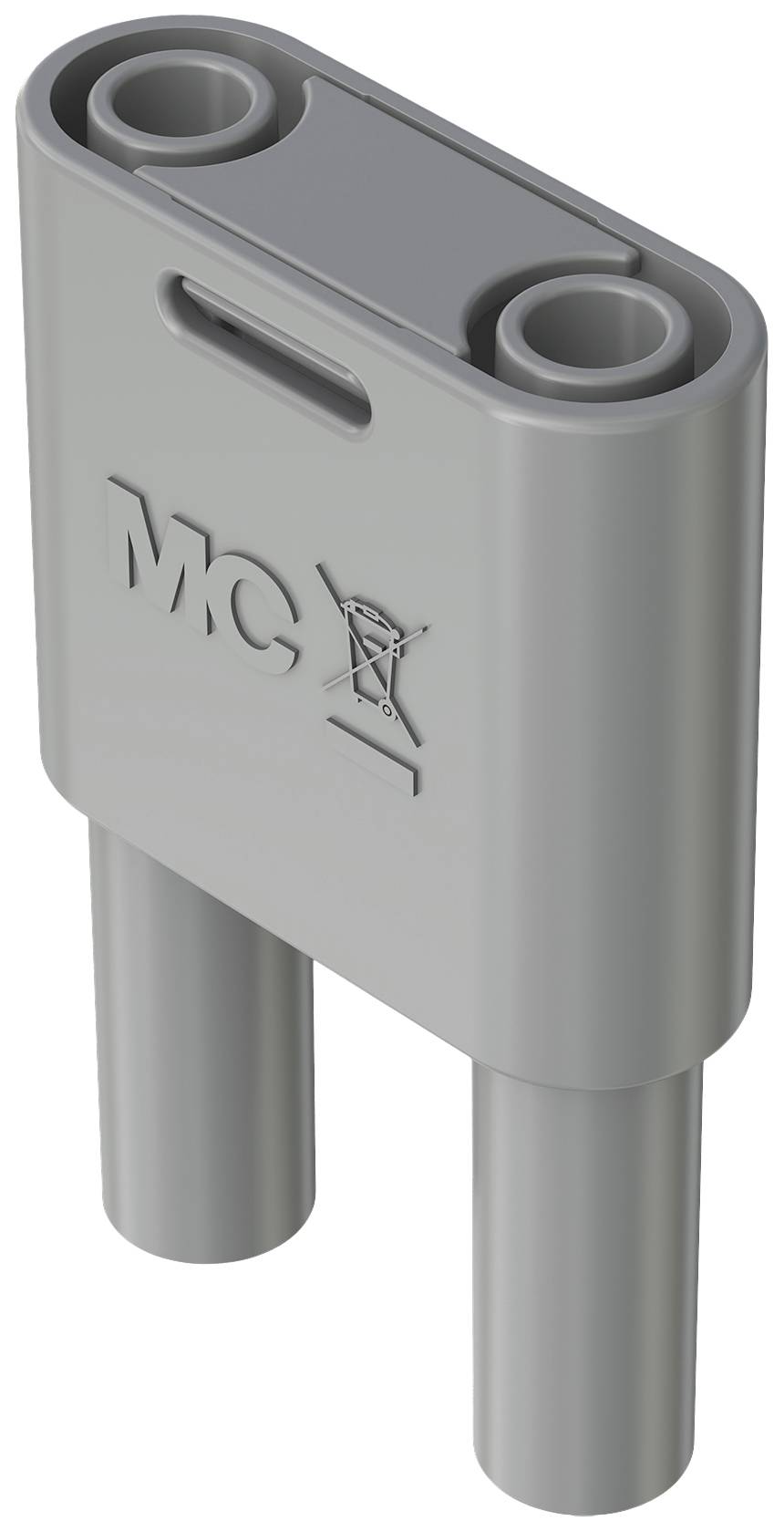 Stäubli SKS2-4N-19 Connector Grey Pin diameter: 4 mm Dot pitch: 19 mm 1 pc(s)