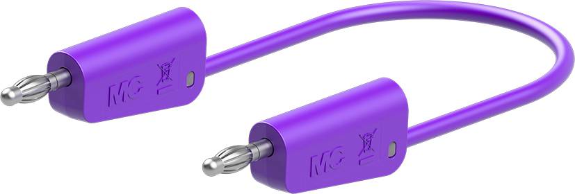 Stäubli LK-4N-F25 Test lead 200 cm Violet 1 pc(s)