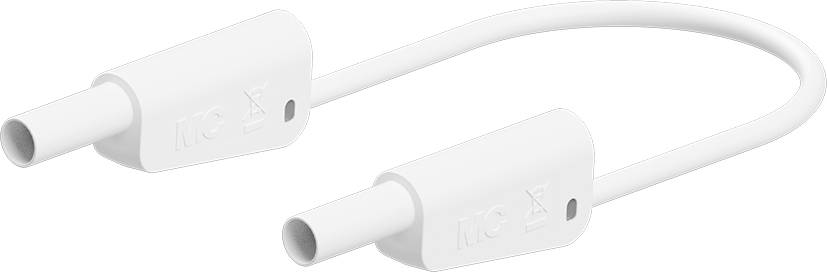 Stäubli SLK-4N-S10 Test lead 200 cm White 1 pc(s)