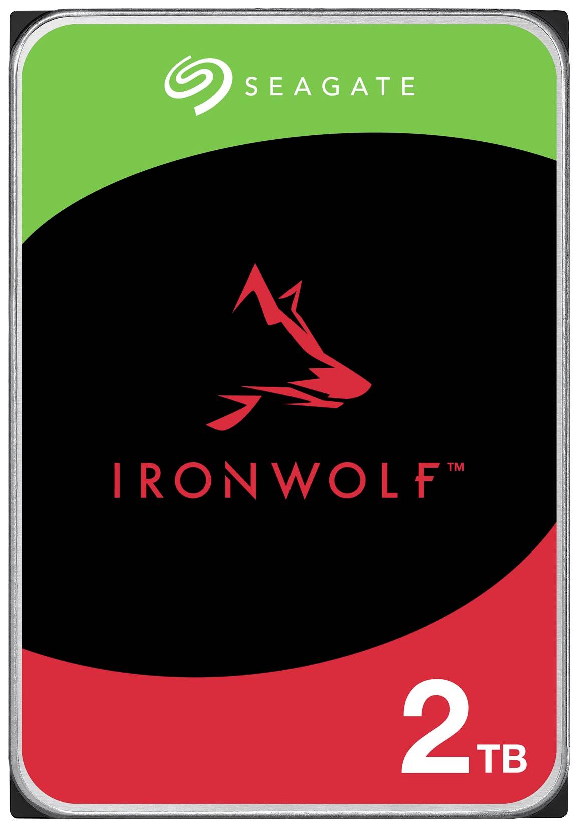 Seagate IronWolf™ 2 TB 3.5" (8.9 cm) internal HDD SATA III ST2000VN003 Bulk