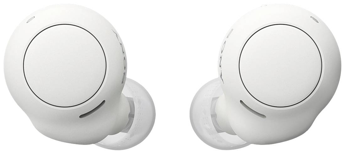 Sony WF-C500 In-ear headphones Bluetooth® (1075101) Stereo White Water-resistant, Sweat-resistant DJ
