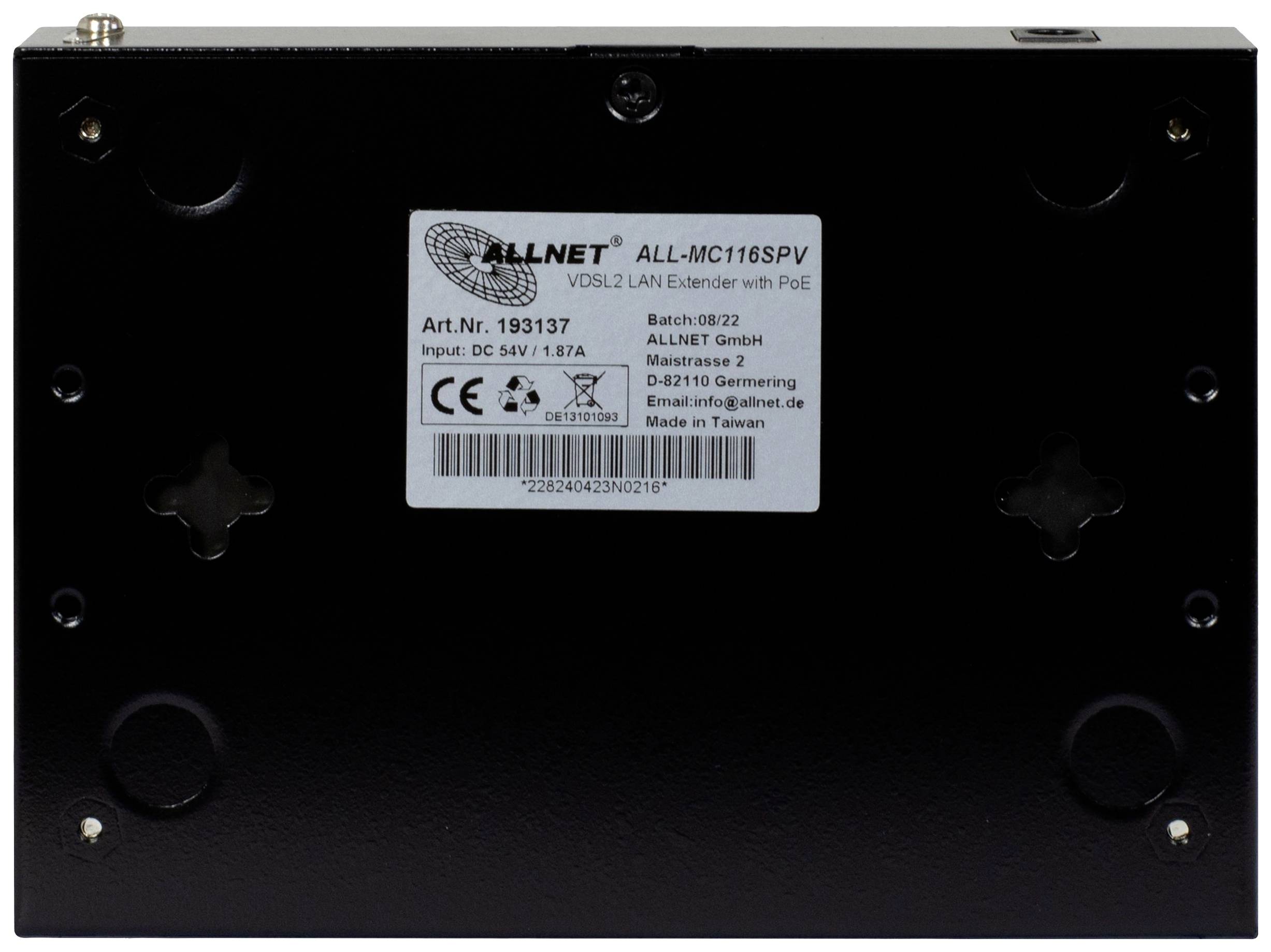 Allnet ALL-MC116SPV-VDSL2 VDSL modem