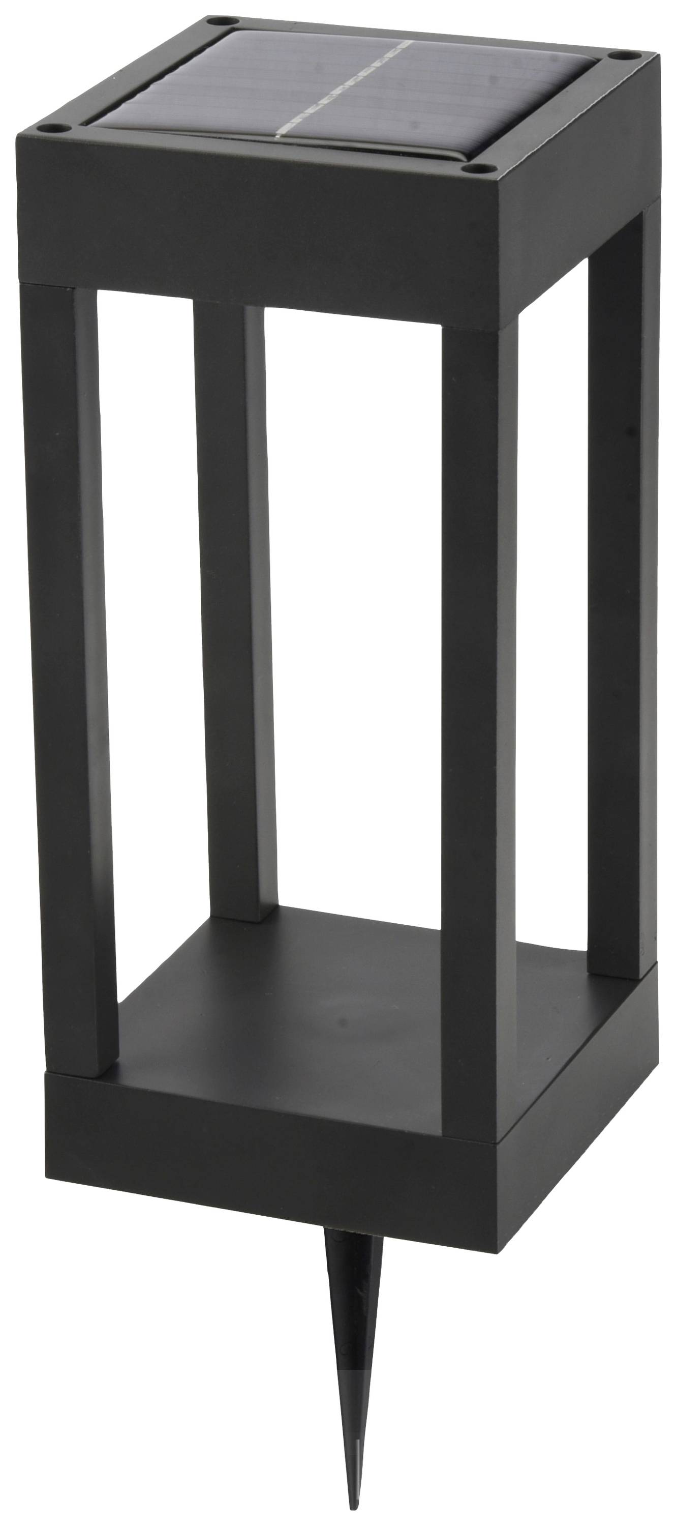 Megatron MT70010 Solar outdoor free standing light LED (monochrome) Built-in LED 0.6 W Black